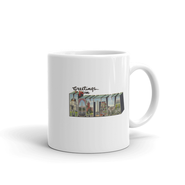 Greetings from Montana Mug