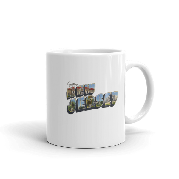 Greetings from New Jersey Mug