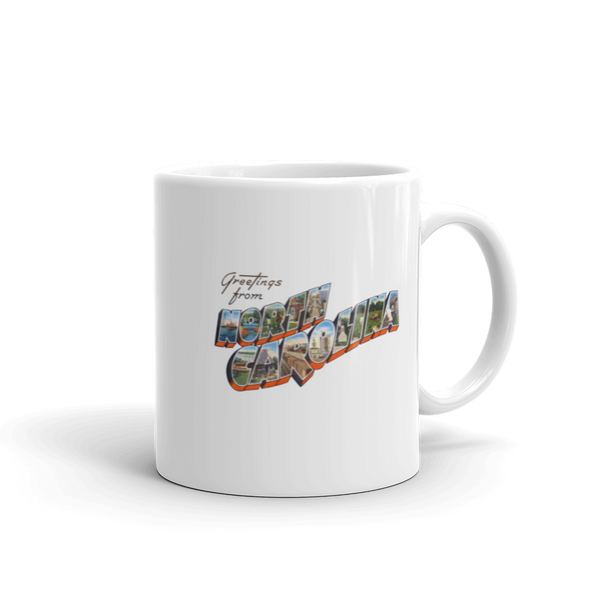 Greetings from North Carolina Mug