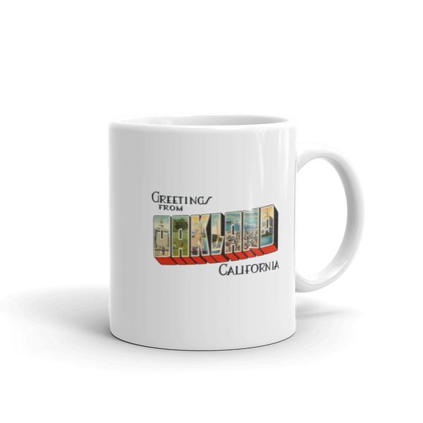 Greetings from Oakland, CA Mug