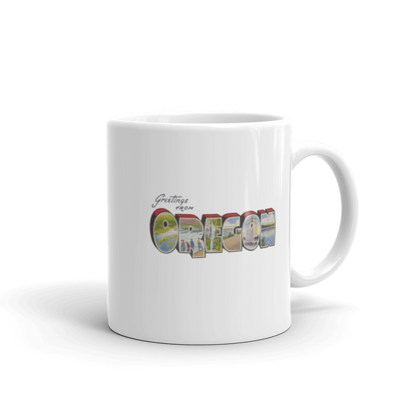 Greetings from Oregon Mug