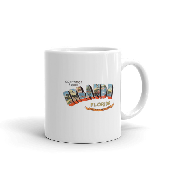 Greetings from Orlando, FL Mug