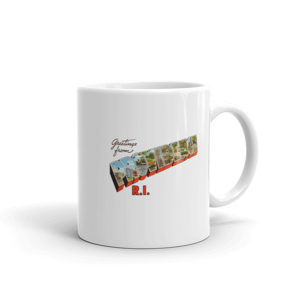 Greetings from Providence, RI Mug