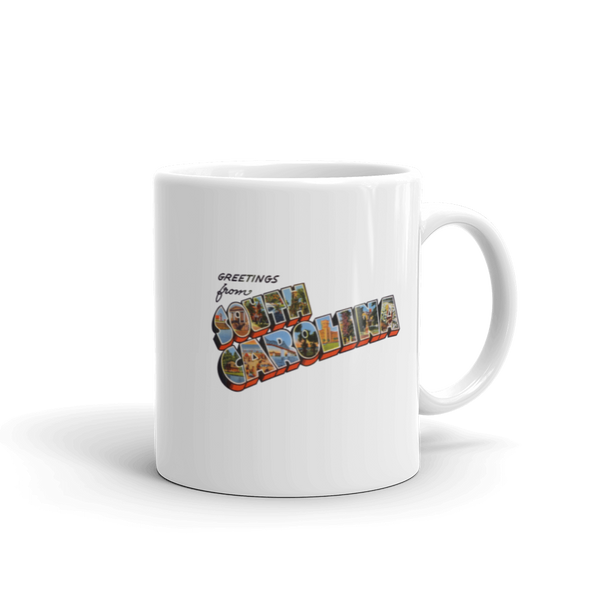 Greetings from South Carolina Mug