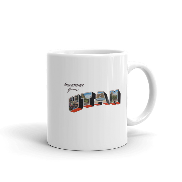 Greetings from Utah Mug