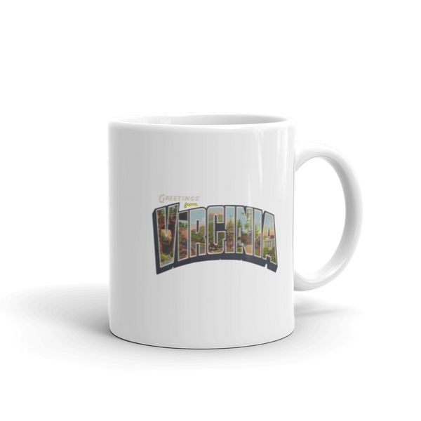 Greetings from Virginia Mug