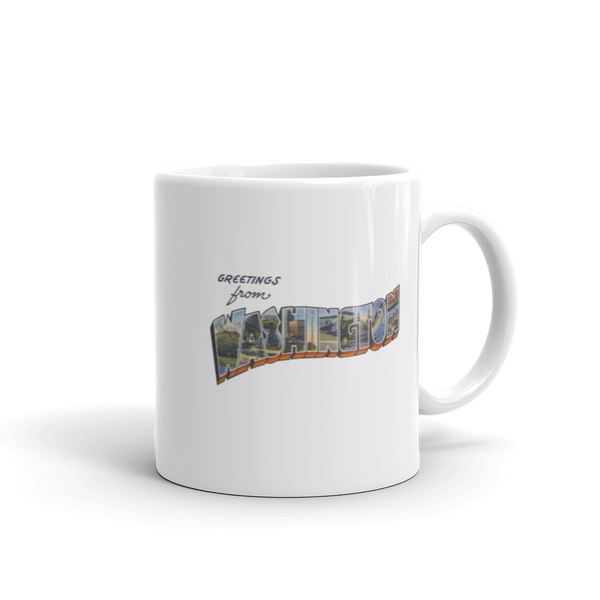 Greetings from Washington Mug