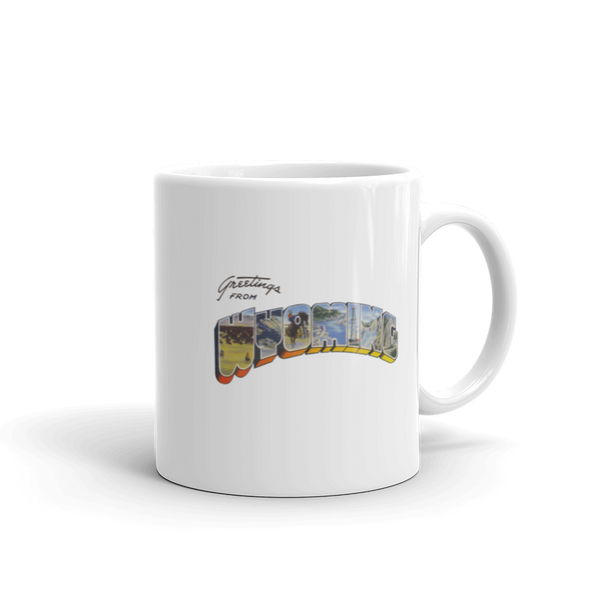 Greetings from Wyoming Mug