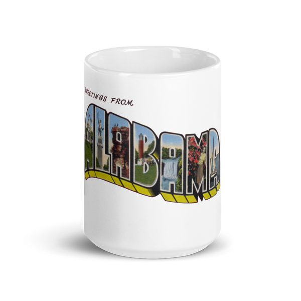Greetings from Alabama Mug