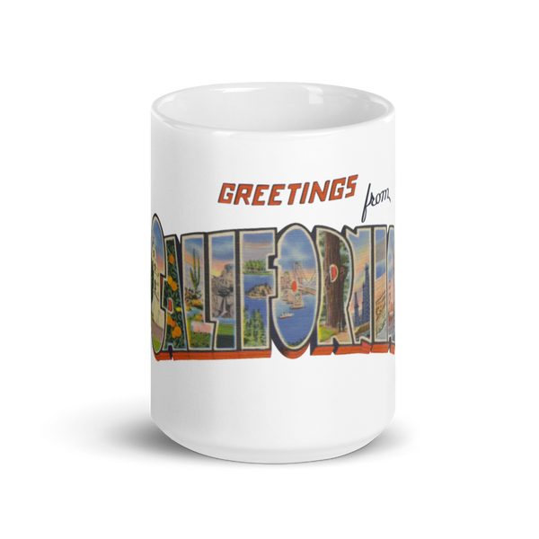 Greetings from California Mug