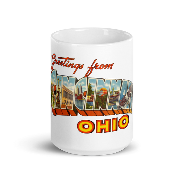 Greetings from Cincinnati, OH Mug