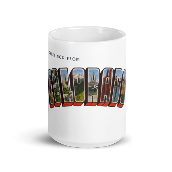 Greetings from Colorado Mug