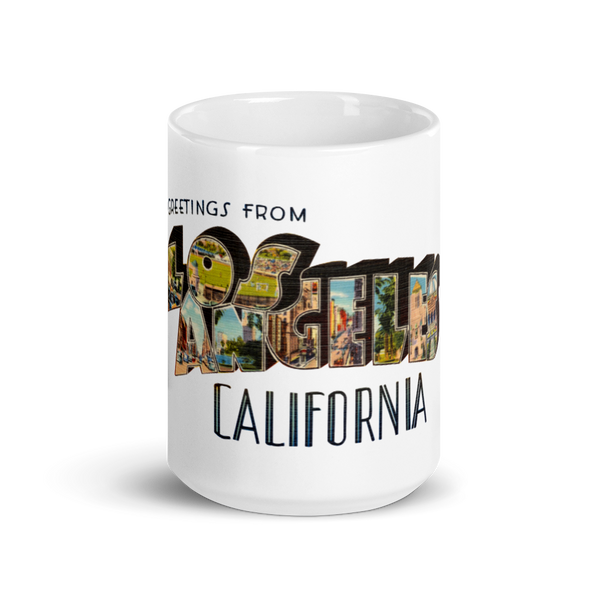 Greetings from Los Angeles, CA Mug