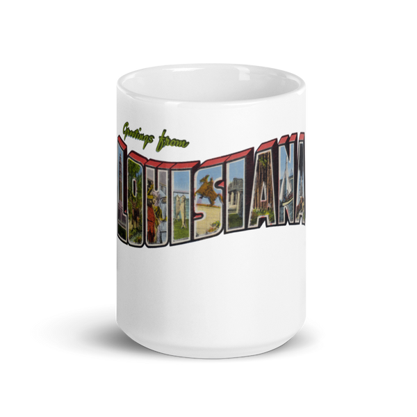 Greetings from Louisiana Mug