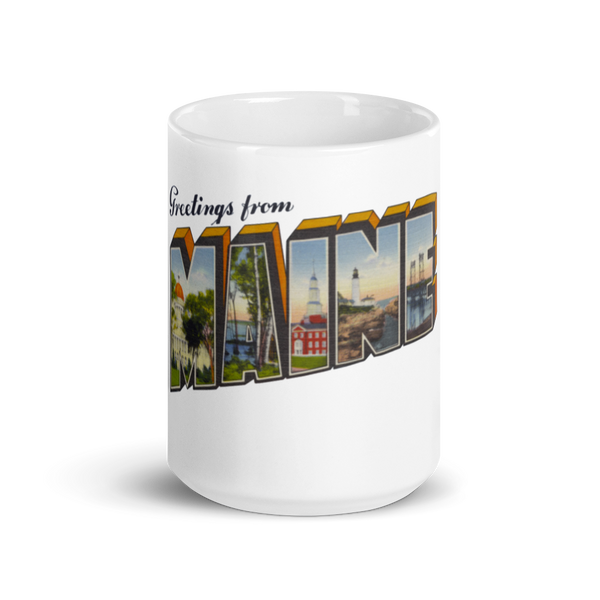 Greetings from Maine Mug