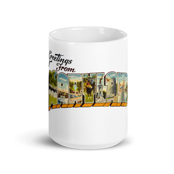Greetings from Maryland Mug