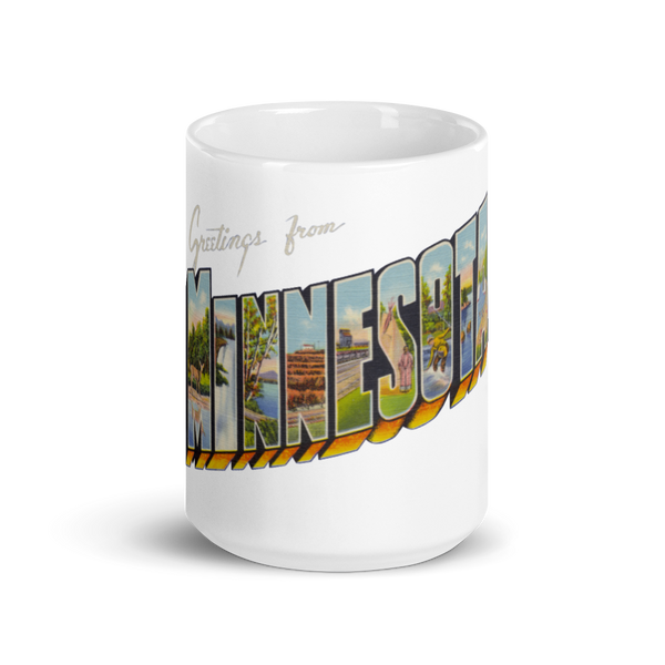 Greetings from Michigan Mug