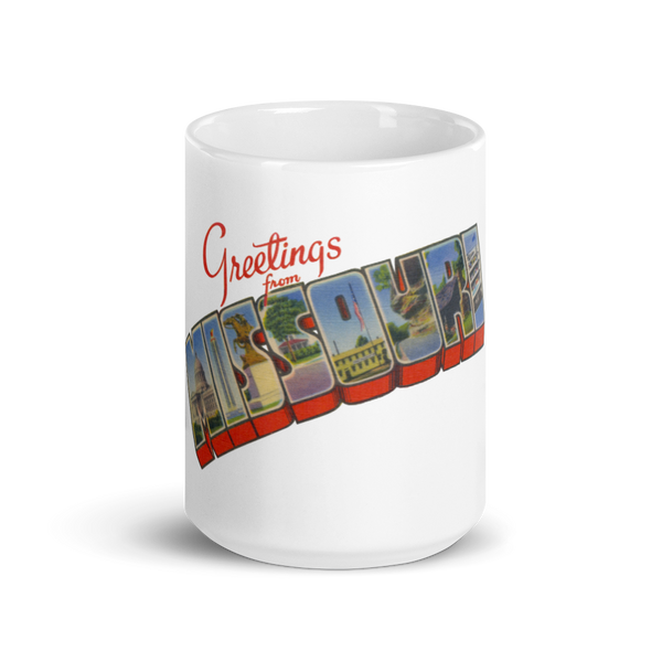 Greetings from Missouri Mug