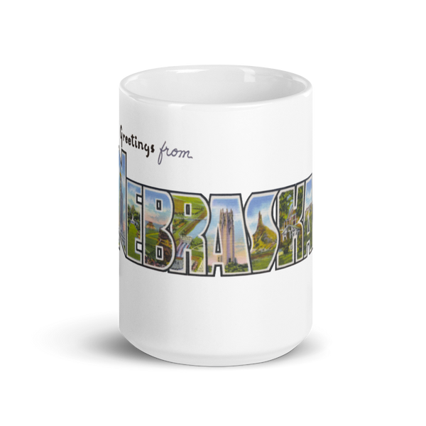 Greetings from Nebraska Mug