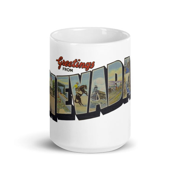 Greetings from Nevada Mug