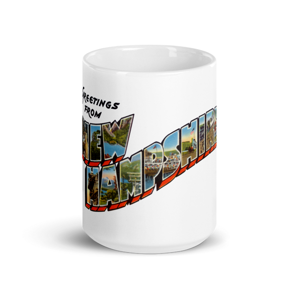 Greetings from New Hampshire Mug