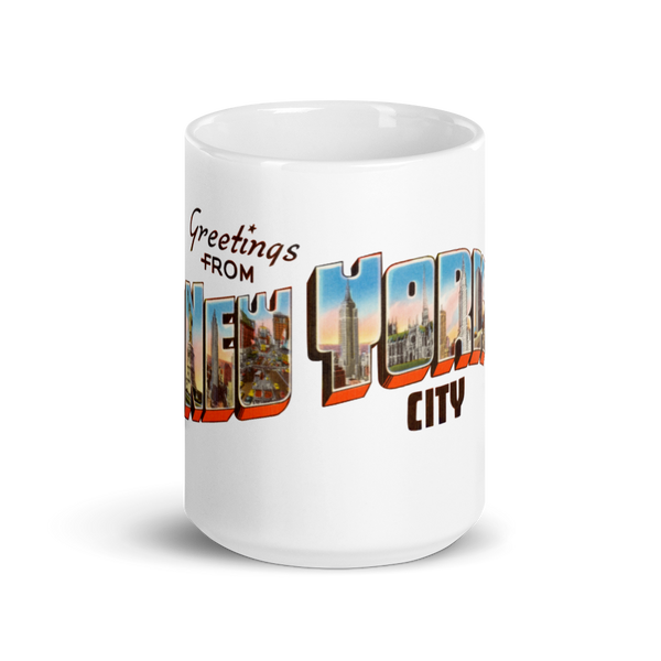 Greetings from New York City Mug