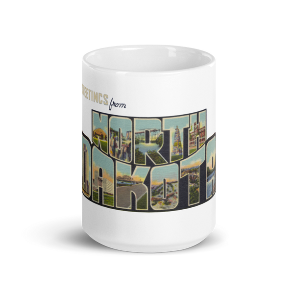 Greetings from North Dakota Mug