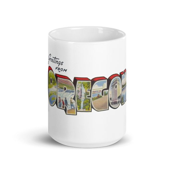 Greetings from Oregon Mug