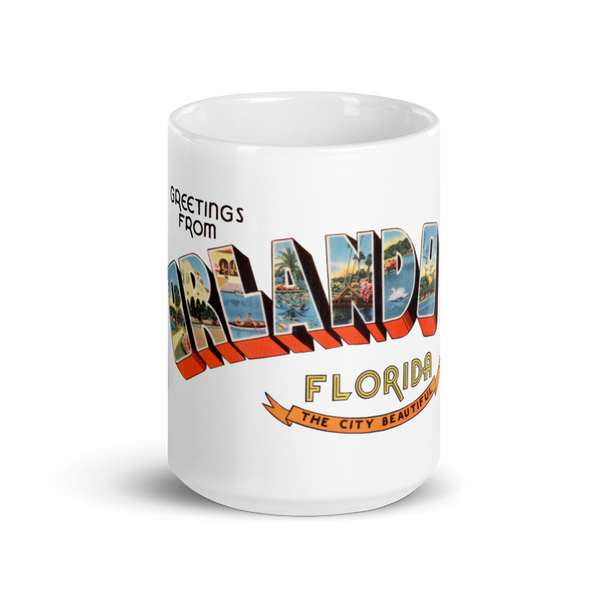 Greetings from Orlando, FL Mug