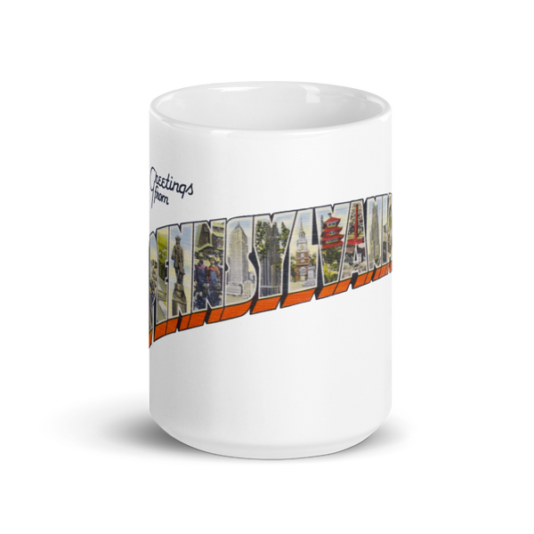 Greetings from Pennsylvania Mug