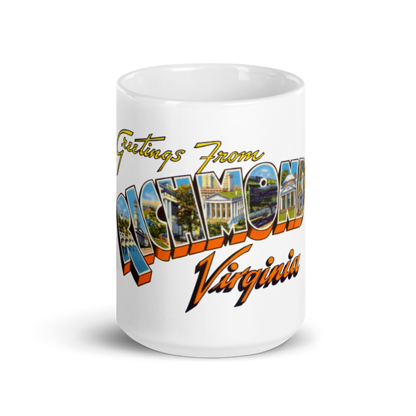 Greetings from Richmond, VA Mug