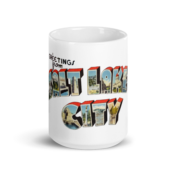Greetings from Salt Lake City, UT Mug