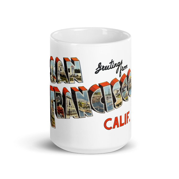 Greetings from San Francisco, CA Mug