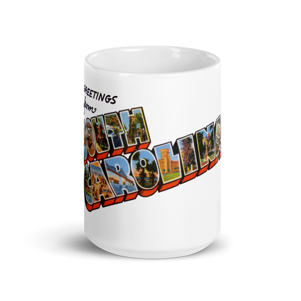 Greetings from South Carolina Mug