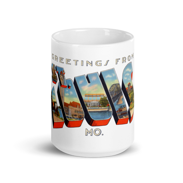 Greetings from St Louis, MO Mug