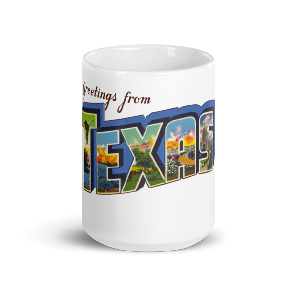 Greetings from Texas Mug