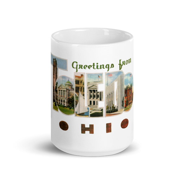 Greetings from Toledo, OH Mug