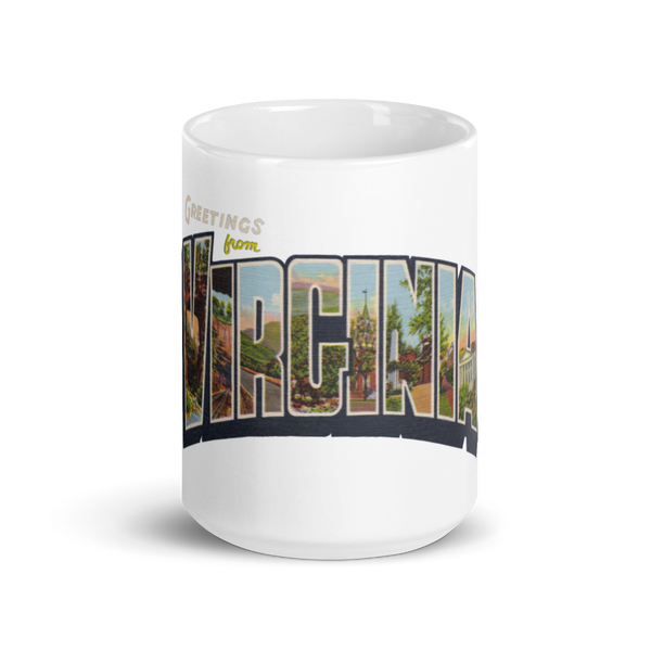 Greetings from Virginia Mug
