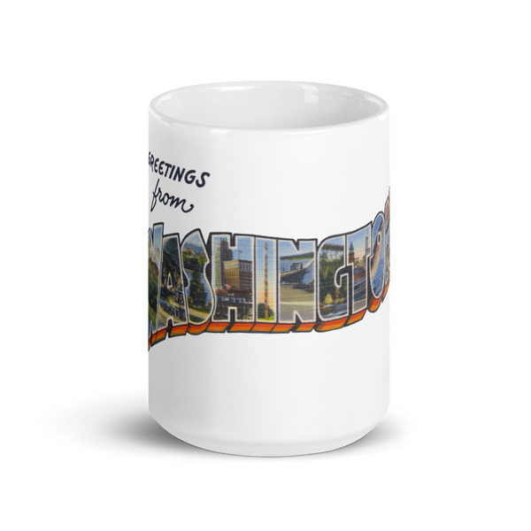 Greetings from Washington Mug