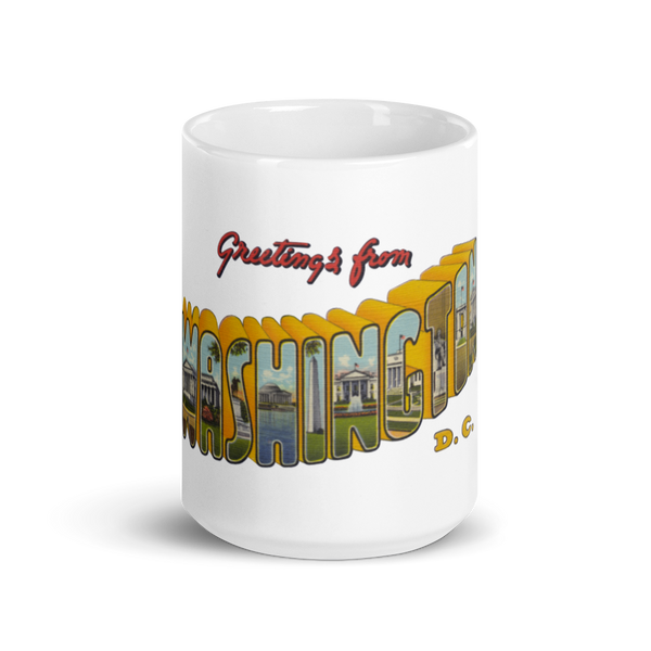 Greetings from Washington DC Mug