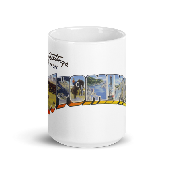 Greetings from Wyoming Mug