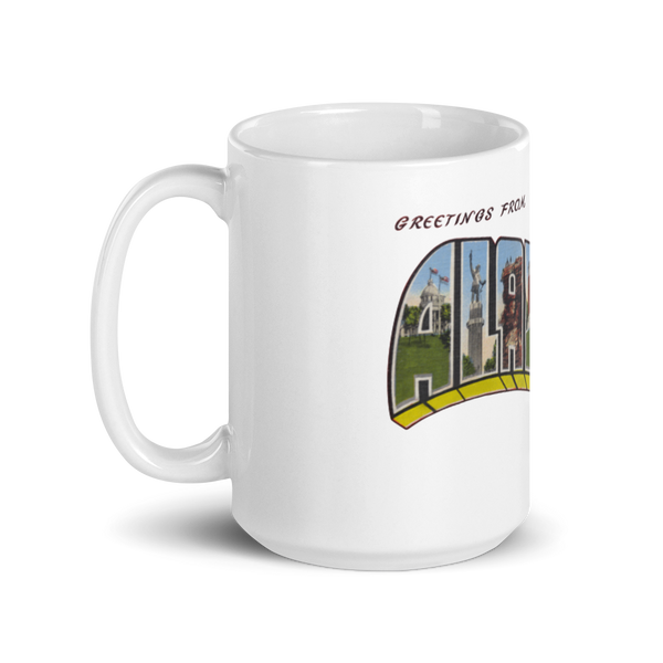 Greetings from Alabama Mug