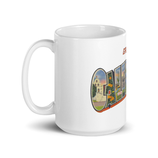 Greetings from California Mug