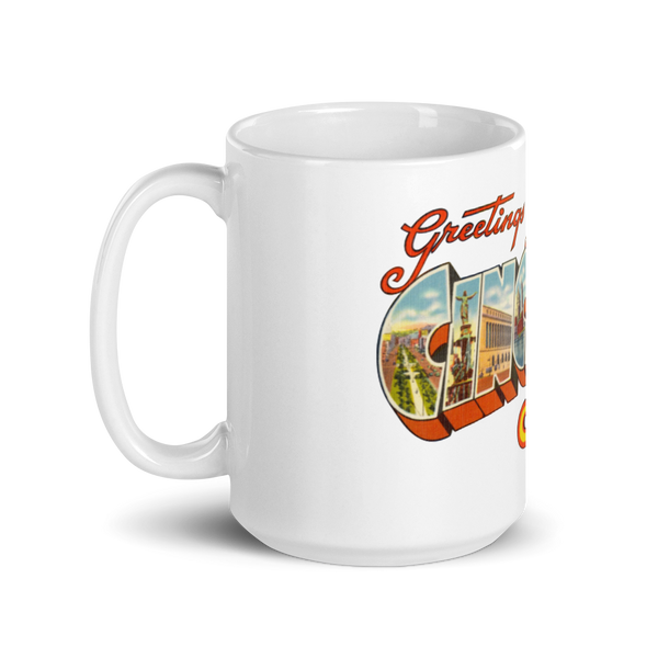 Greetings from Cincinnati, OH Mug