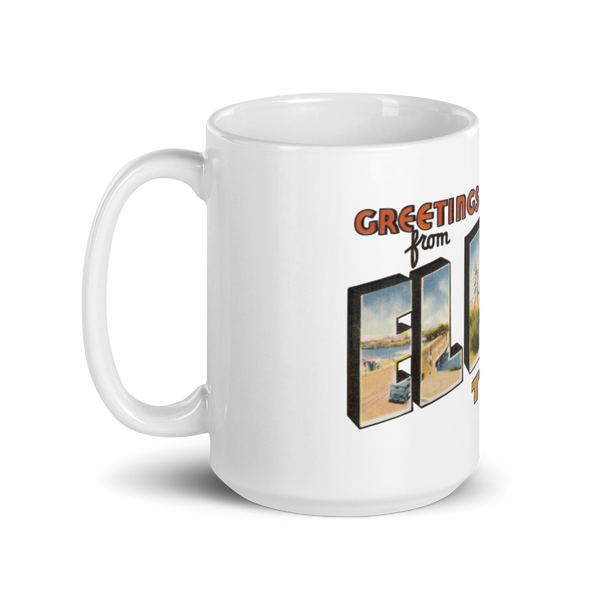 Greetings from El Paso, TX Mug