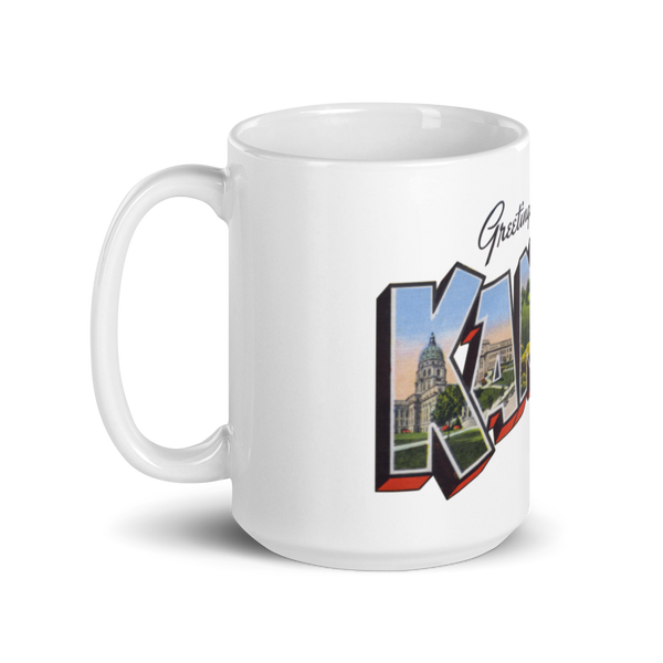 Greetings from Kansas Mug
