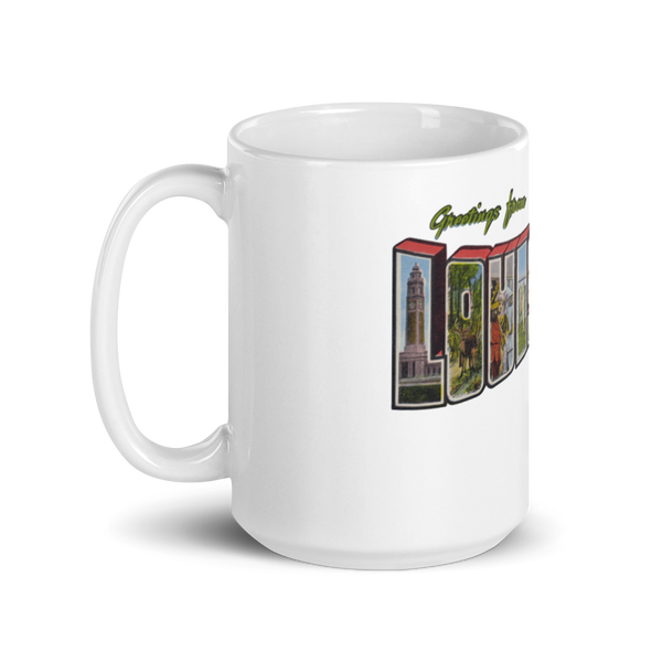 Greetings from Louisiana Mug