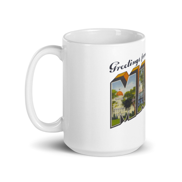 Greetings from Maine Mug