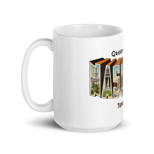 Greetings from Nashville, TN Mug