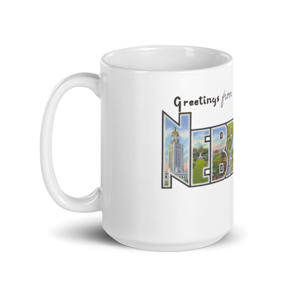 Greetings from Nebraska Mug
